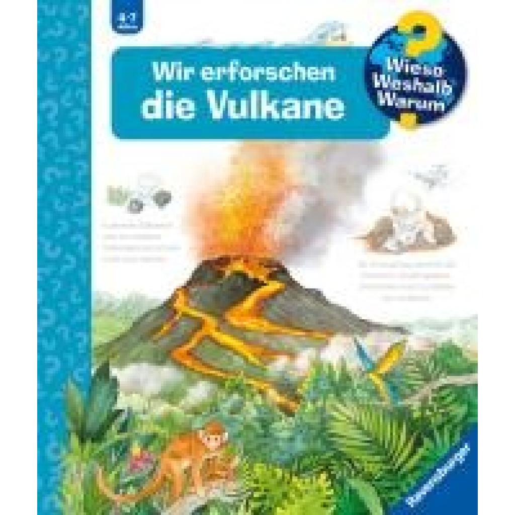 9783473600564 - Noa Sandra Wieso? Weshalb? Warum? Kernreihe Band 4 - Wir erforschen die Vulkane