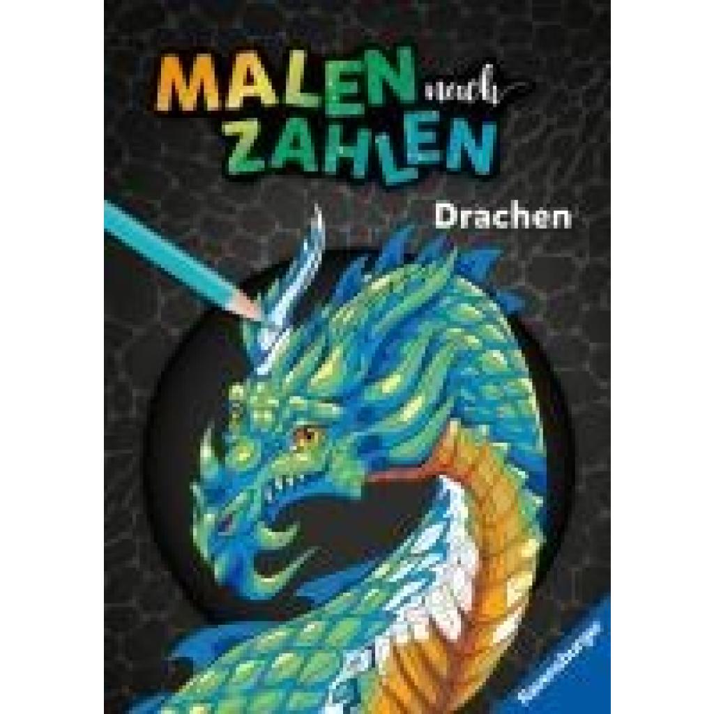 9783473489480 - Ravensburger Malen nach Zahlen Drachen - 32 Motive abgestimmt auf Buntstiftsets mit 24 Farben (Stifte nicht enthalten) - Malbuch mit nummerierten Ausmalfeldern für fortgeschrittene Fans der Reihe Kartoniert (TB) 9783473489480 - Ravensburger Malen nach Zahlen Drachen - 32 Motive abgestimmt auf Buntstiftsets mit 24 Farben (Stifte nicht enthalten) - Malbuch mit nummerierten Ausmalfeldern für fortgeschrittene Fans der Reihe Kartoniert (TB)