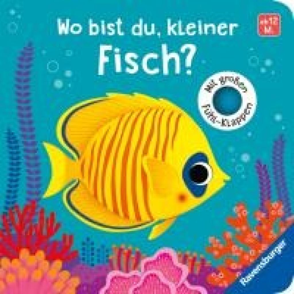 9783473439904 - Klara Tünner - GEBRAUCHT Wo bist du kleiner Fisch? Mit großen Fühlklappen - Preis vom 15112023 060513 h