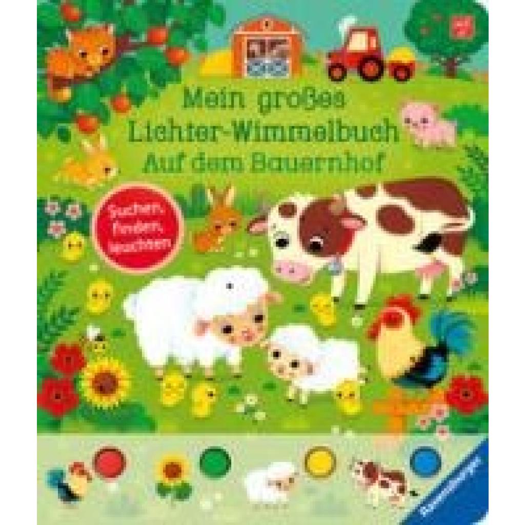 9783473410415 - Mein großes Lichter-Wimmelbuch Mein großes Lichter-Wimmelbuch Auf dem Bauernhof - Sandra Grimm Pappband 9783473410415 - Mein großes Lichter-Wimmelbuch Mein großes Lichter-Wimmelbuch Auf dem Bauernhof - Sandra Grimm Pappband