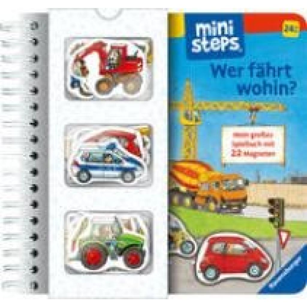 9783473316038 - Susanne Gernhäuser - GEBRAUCHT ministeps® Bücher Wer fährt wohin? Mein großes Spielbuch mit 22 Magnetteilen Ab 24 Monaten - Preis vom 08102023 050440 h 9783473316038 - Susanne Gernhäuser - GEBRAUCHT ministeps® Bücher Wer fährt wohin? Mein großes Spielbuch mit 22 Magnetteilen Ab 24 Monaten - Preis vom 08102023 050440 h