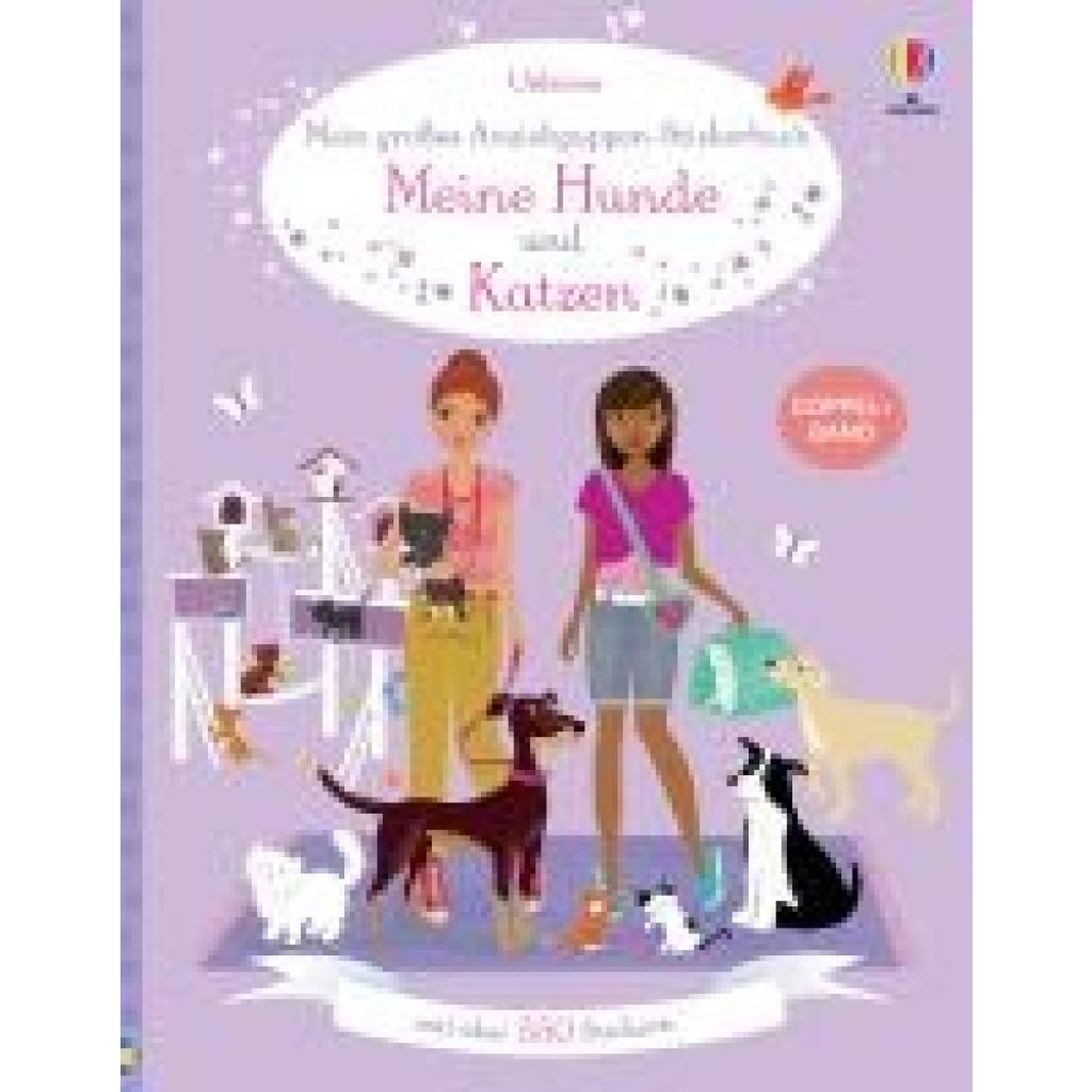 9781035701605 - Mein großes Anziehpuppen-Stickerbuch Meine Hunde und Katzen Kartoniert (TB)