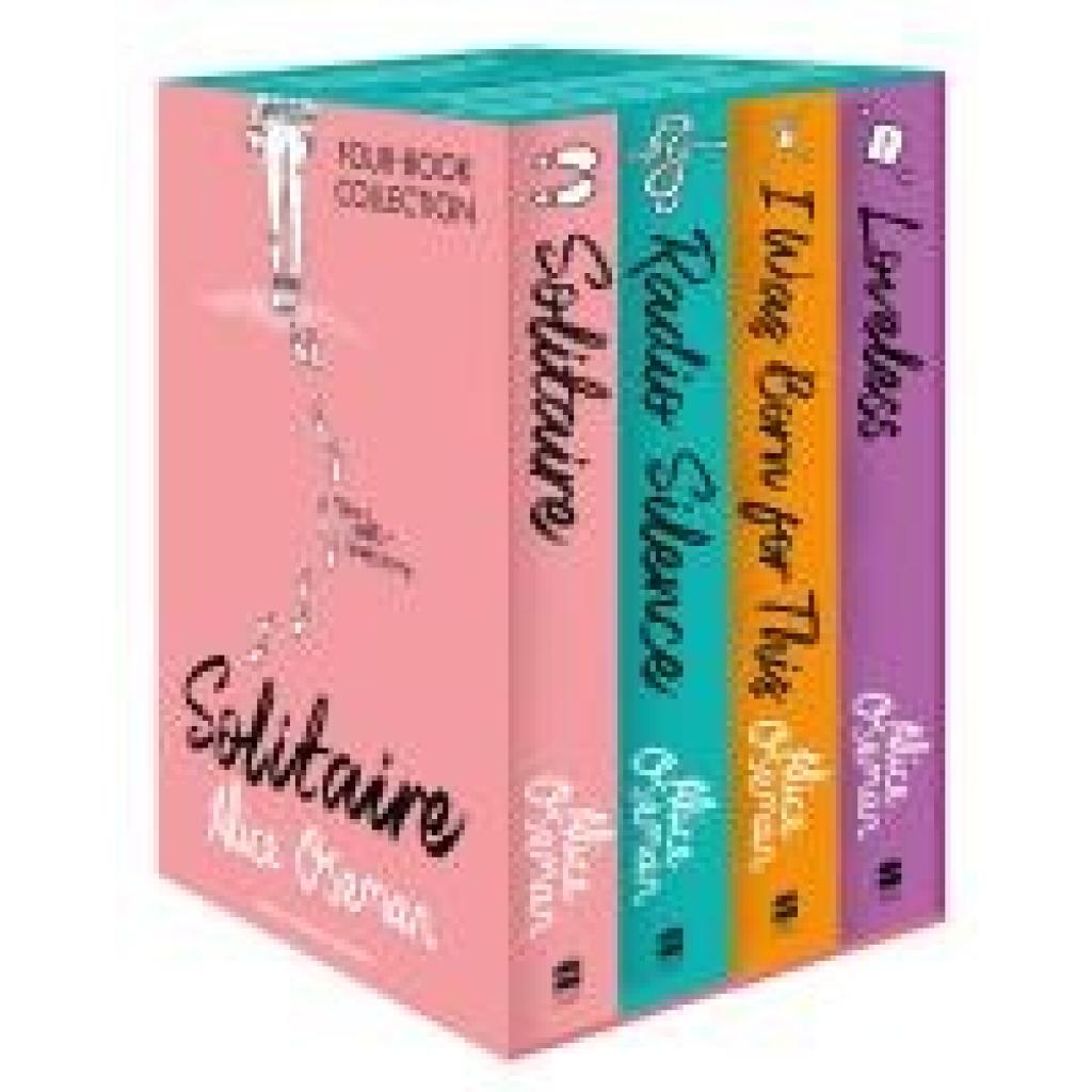 9780008507992 - Alice Oseman Four-Book Collection Box Set (Solitaire Radio Silence I Was Born For This Loveless) - Alice Oseman Taschenbuch