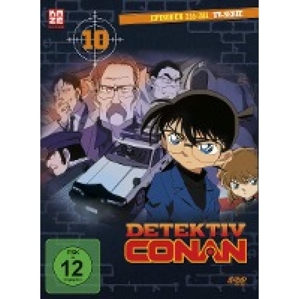 Detektiv Conan - TV-Serie - DVD Box 10 (Episoden 255-280) (5 DVDs)