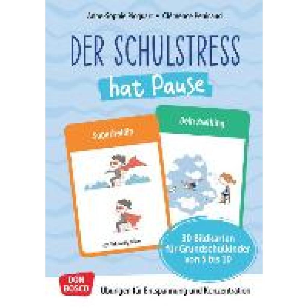 4260694921609 - Basiskompetenzen in Vor- und Grundschule fördern und sichern Übungen und Spiele Der Schulstress hat Pause 30 Bildkarten für Grundschulkinder von 6 bis 10 - Anne Sophie Picquart Box 4260694921609 - Basiskompetenzen in Vor- und Grundschule fördern und sichern Übungen und Spiele Der Schulstress hat Pause 30 Bildkarten für Grundschulkinder von 6 bis 10 - Anne Sophie Picquart Box