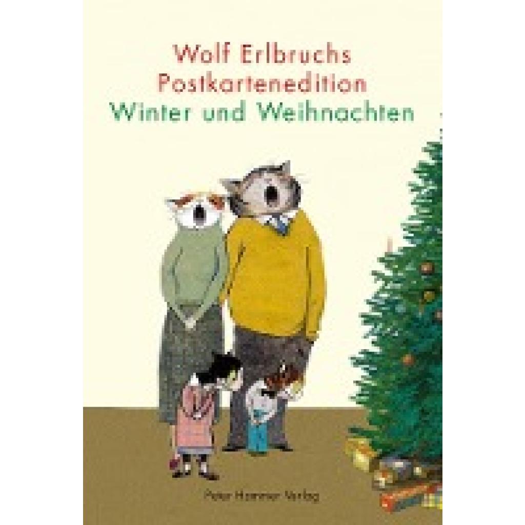 Wolf Erlbruchs Postkartenedition Winter und Weihnachten