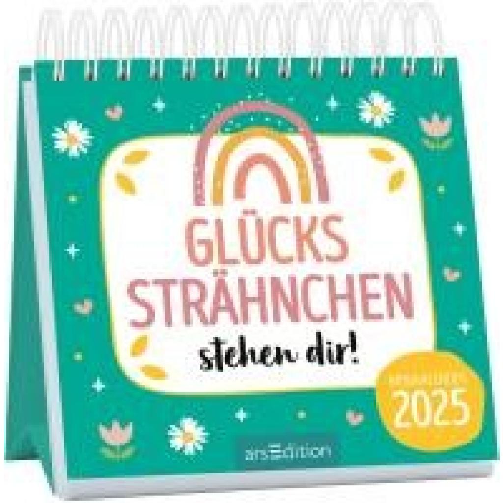 Mini-Monatskalender Glückssträhnchen stehen dir! 2025