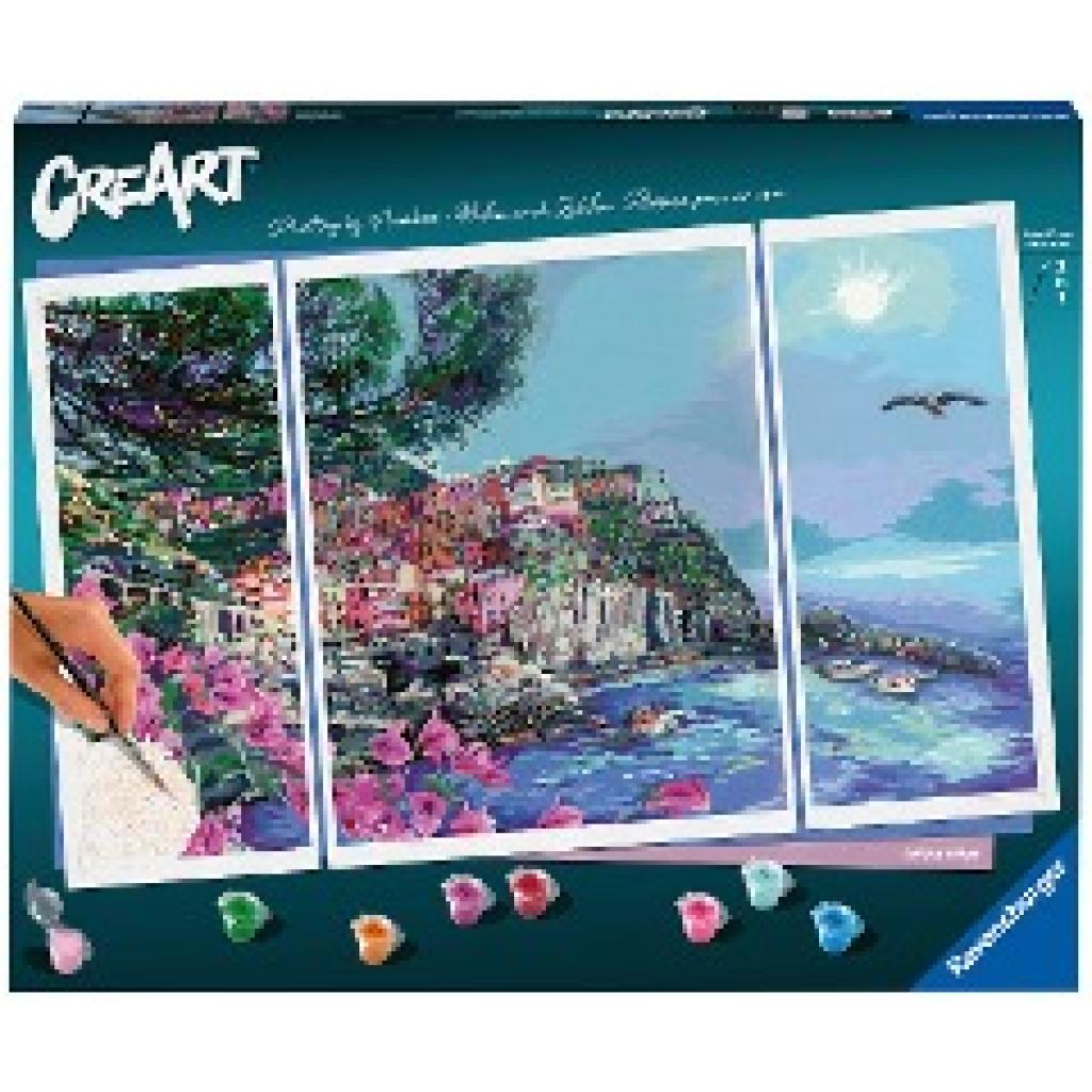 4005556235292 - Malen nach Zahlen RAVENSBURGER Creart - Cinque Terre Malvorlagen bunt Kinder Basteln Malen Kosmetik Schmuck Made in Europe FSC schützt Wald weltweit 4005556235292 - Malen nach Zahlen RAVENSBURGER Creart - Cinque Terre Malvorlagen bunt Kinder Basteln Malen Kosmetik Schmuck Made in Europe FSC schützt Wald weltweit