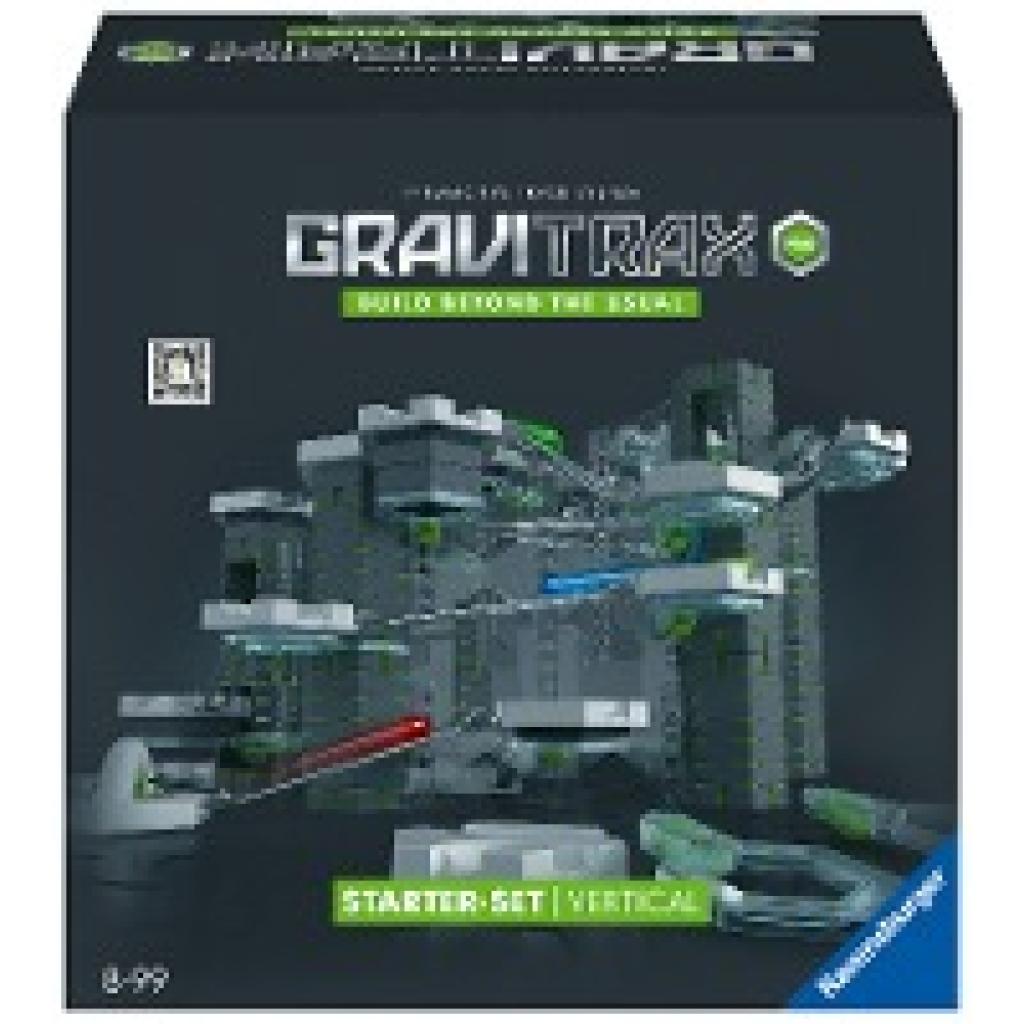 Ravensburger GraviTrax PRO Starter-Set Vertical. Interaktives Kugelbahnsystem, Konstruktionsspielzeug ab 8 Jahren. Kombi