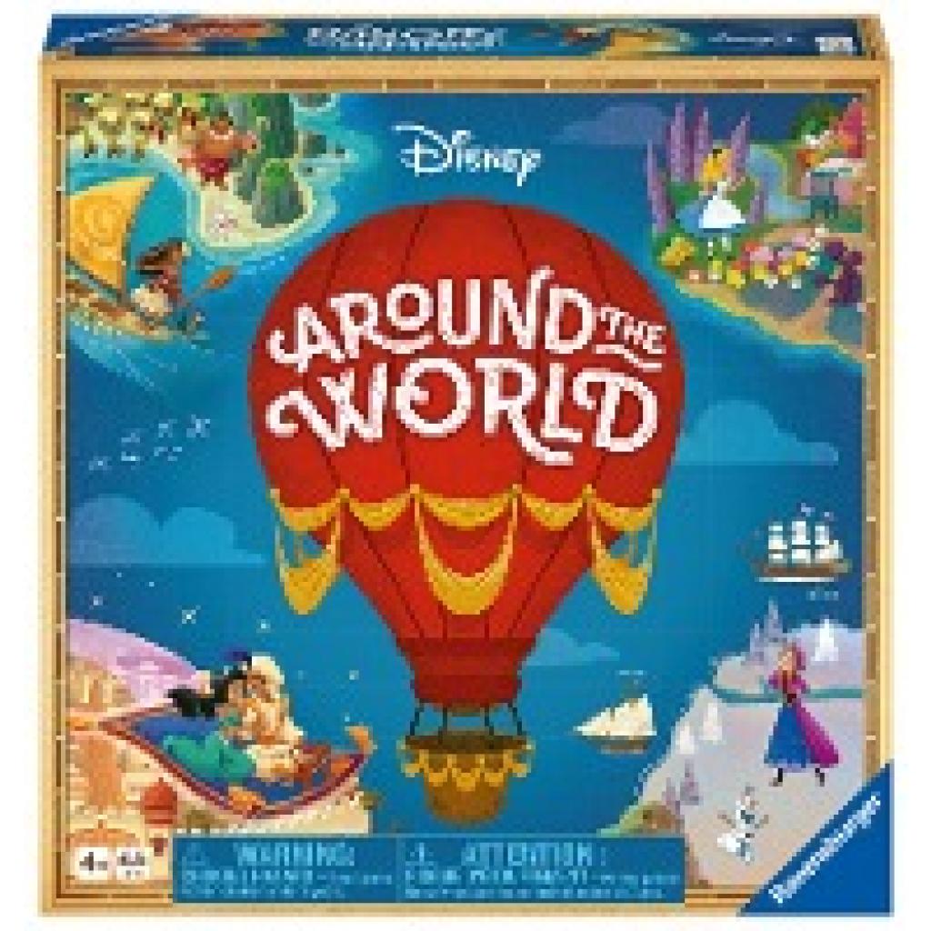 Peña, Marisa: Ravensburger 22379 - Disney Around the World - Das himmlische Lauf- und Sammelspiel für 2-4 Spieler ab 4 J