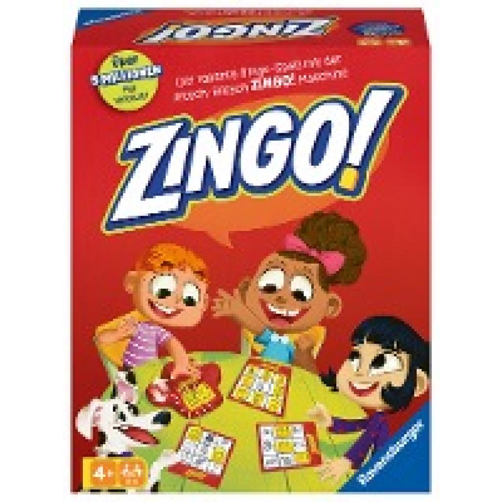 4005556223541 - Ravensburger 22354 - Zingo! Kinderspiel ab 4 Jahren für 2-6 Spieler Bingospiel 4005556223541 - Ravensburger 22354 - Zingo! Kinderspiel ab 4 Jahren für 2-6 Spieler Bingospiel