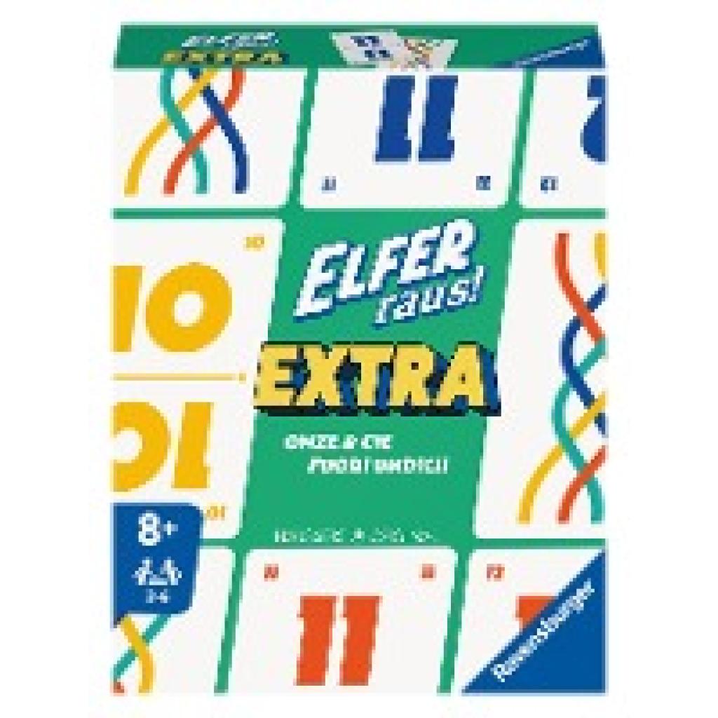 © Hausser: Ravensburger 20946 - Elfer raus! Extra, Kartenspiel für 2-6 Spieler, Klassiker ab 8 Jahren, Extra Edition