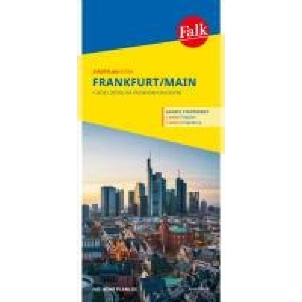 Falk Stadtplan Extra Frankfurt am Main 1:20.000