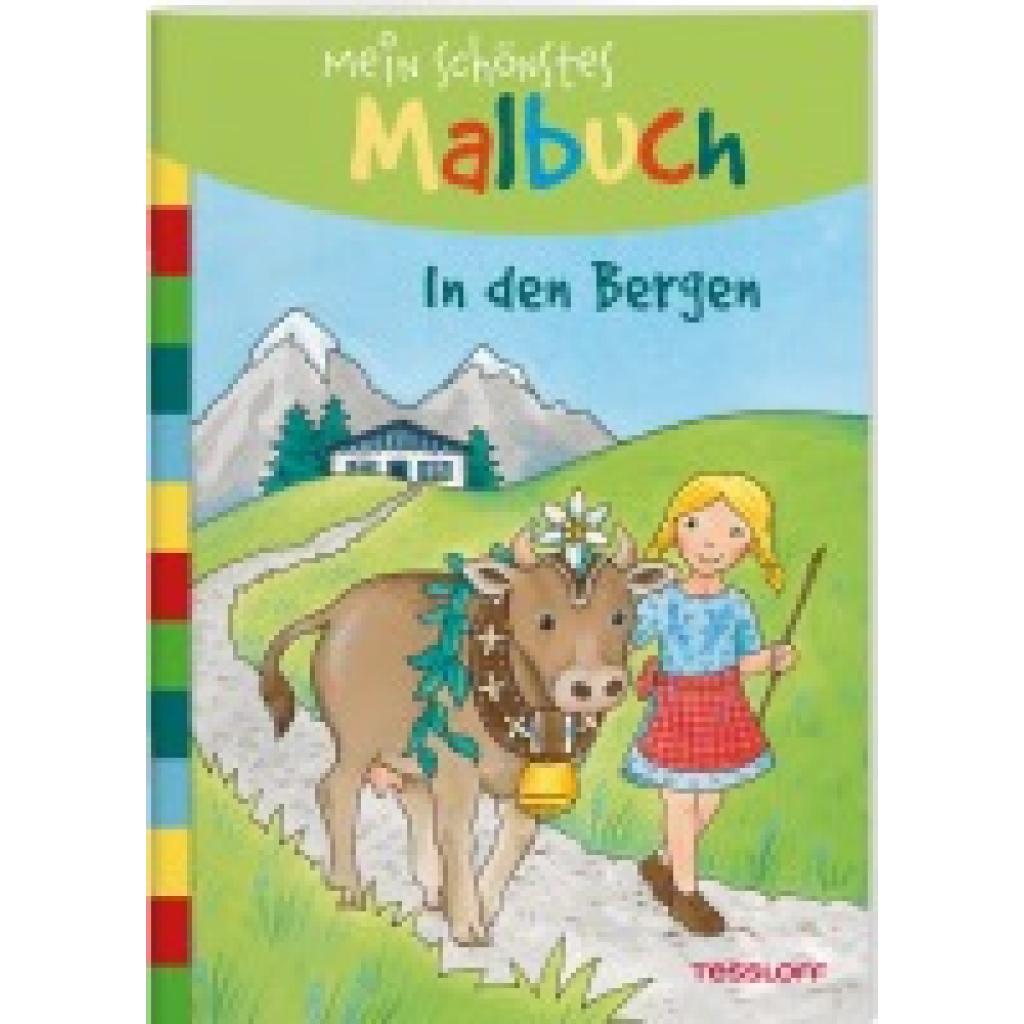 9783788640910 - Mein schönstes Malbuch In den Bergen Geheftet