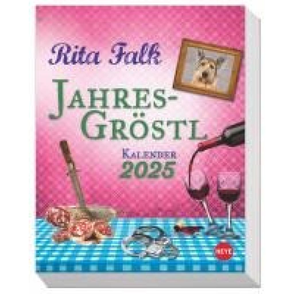 Falk, Rita: Rita Falk Jahres-Gröstl Tagesabreißkalender 2025