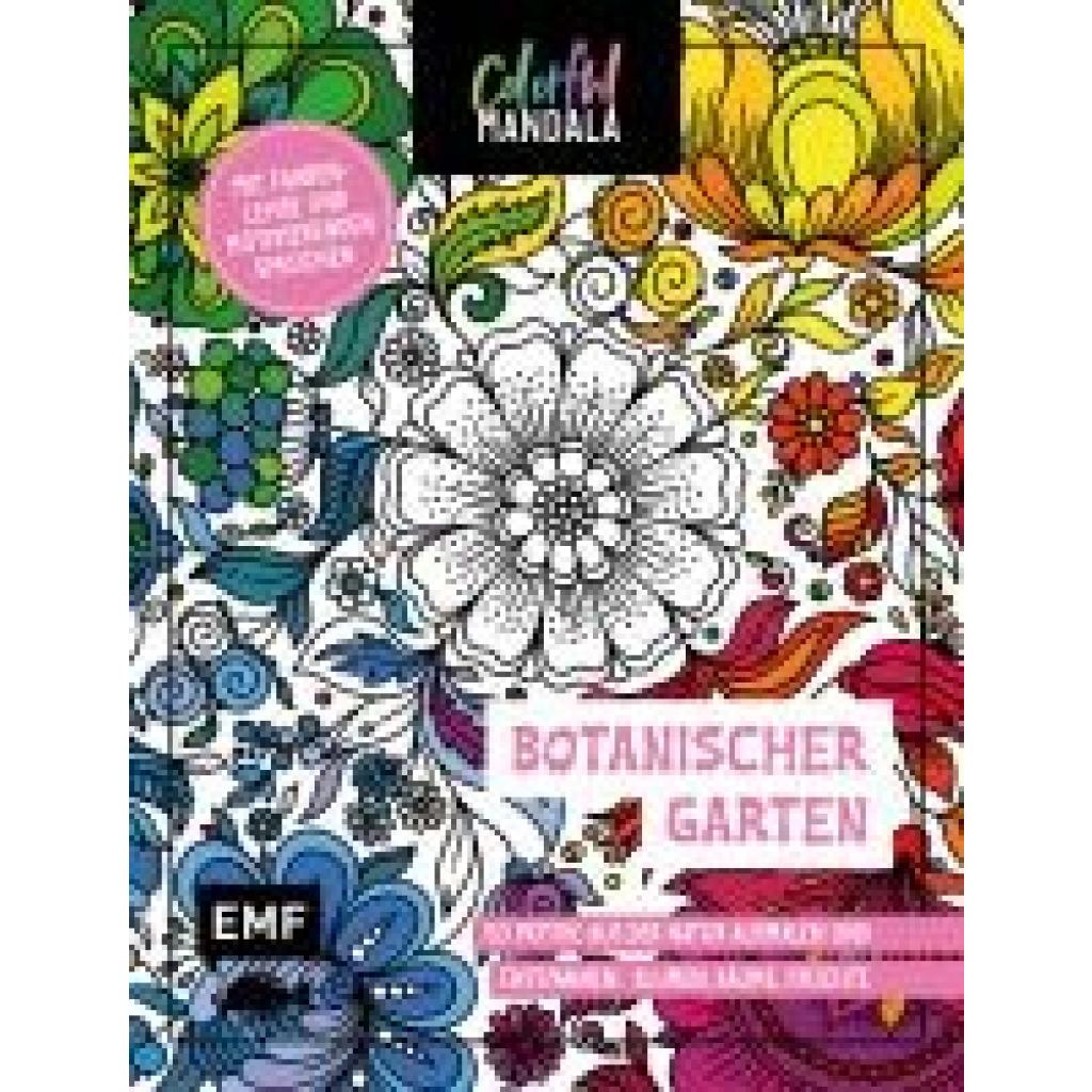 9783745922219 - Colorful Mandala - Botanischer Garten 9783745922219 - Colorful Mandala - Botanischer Garten