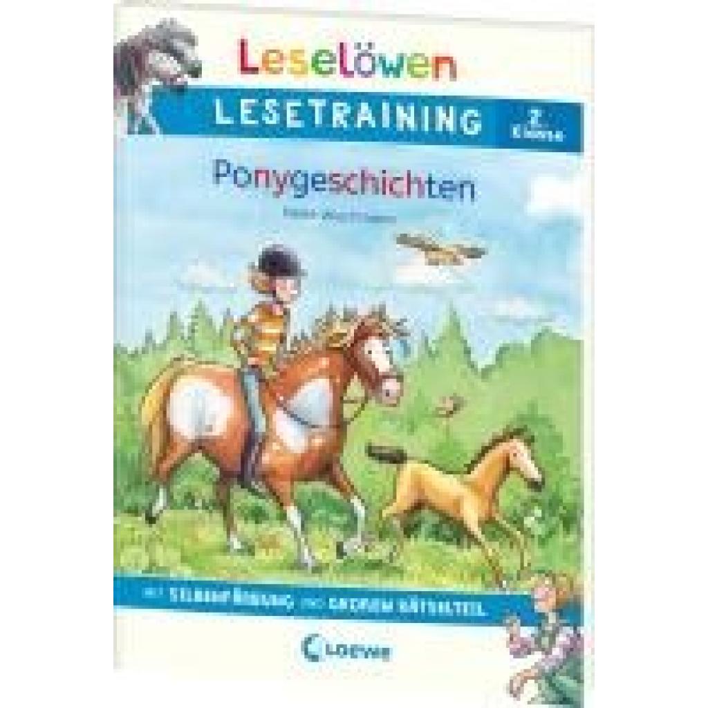 9783743215320 - Leselöwen Lesetraining 2 Klasse   Leselöwen Lesetraining 2 Klasse - Ponygeschichten - Heike Wiechmann Kartoniert (TB)
