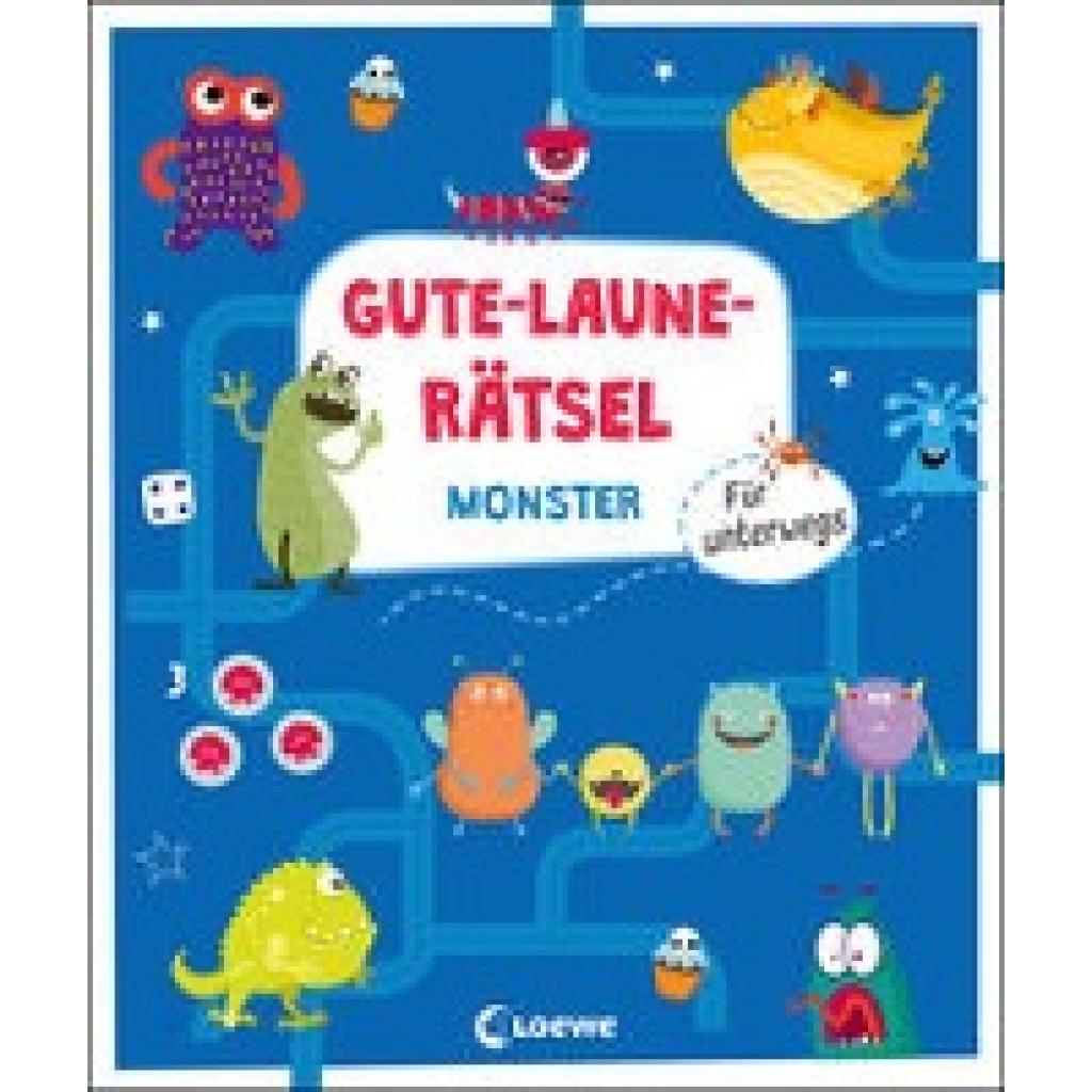9783743214477 - Gute-Laune-Rätsel für unterwegs - Monster Kartoniert (TB)