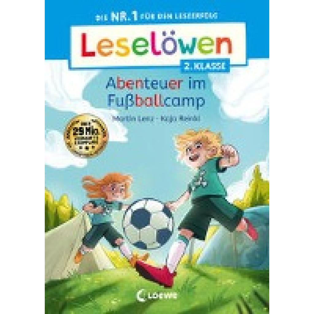 9783743214149 - Leselöwen 2 Klasse Leselöwen 2 Klasse - Abenteuer im Fußballcamp - Martin Lenz Gebunden 9783743214149 - Leselöwen 2 Klasse Leselöwen 2 Klasse - Abenteuer im Fußballcamp - Martin Lenz Gebunden