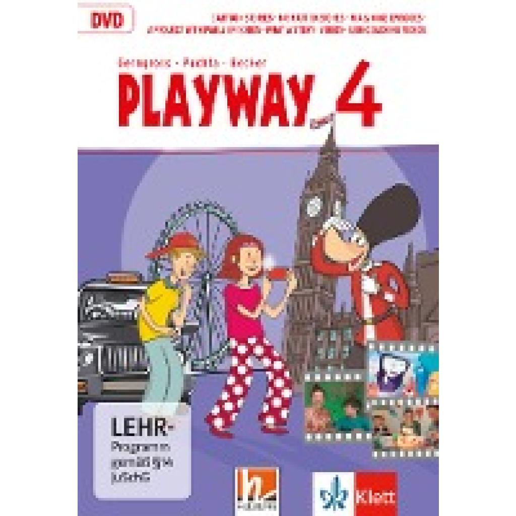Playway 4. Ab Klasse 3./DVD Kl. 4 / NRW