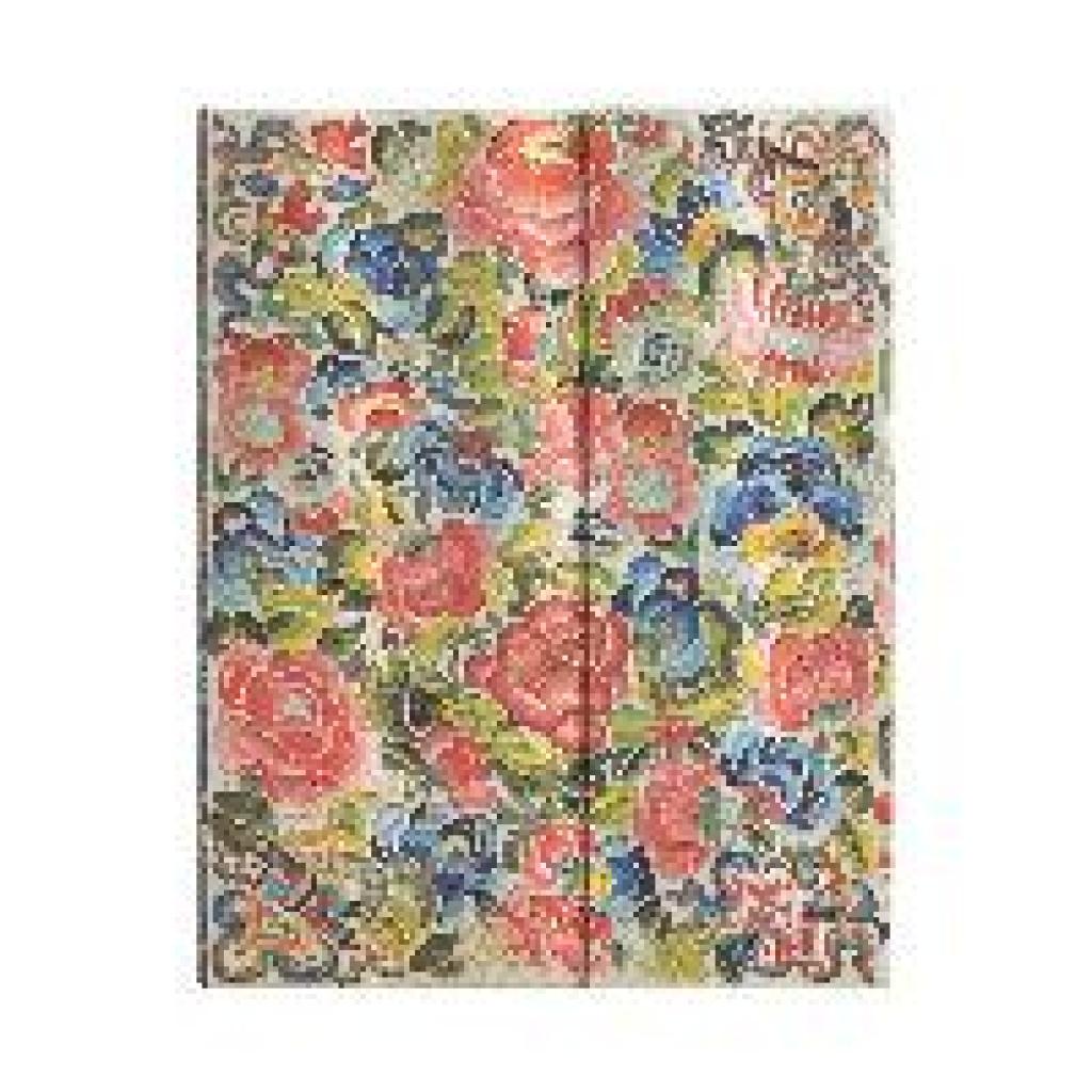 Pear Garden (Peking Opera Embroidery) Ultra Unlined Hardcover Journal