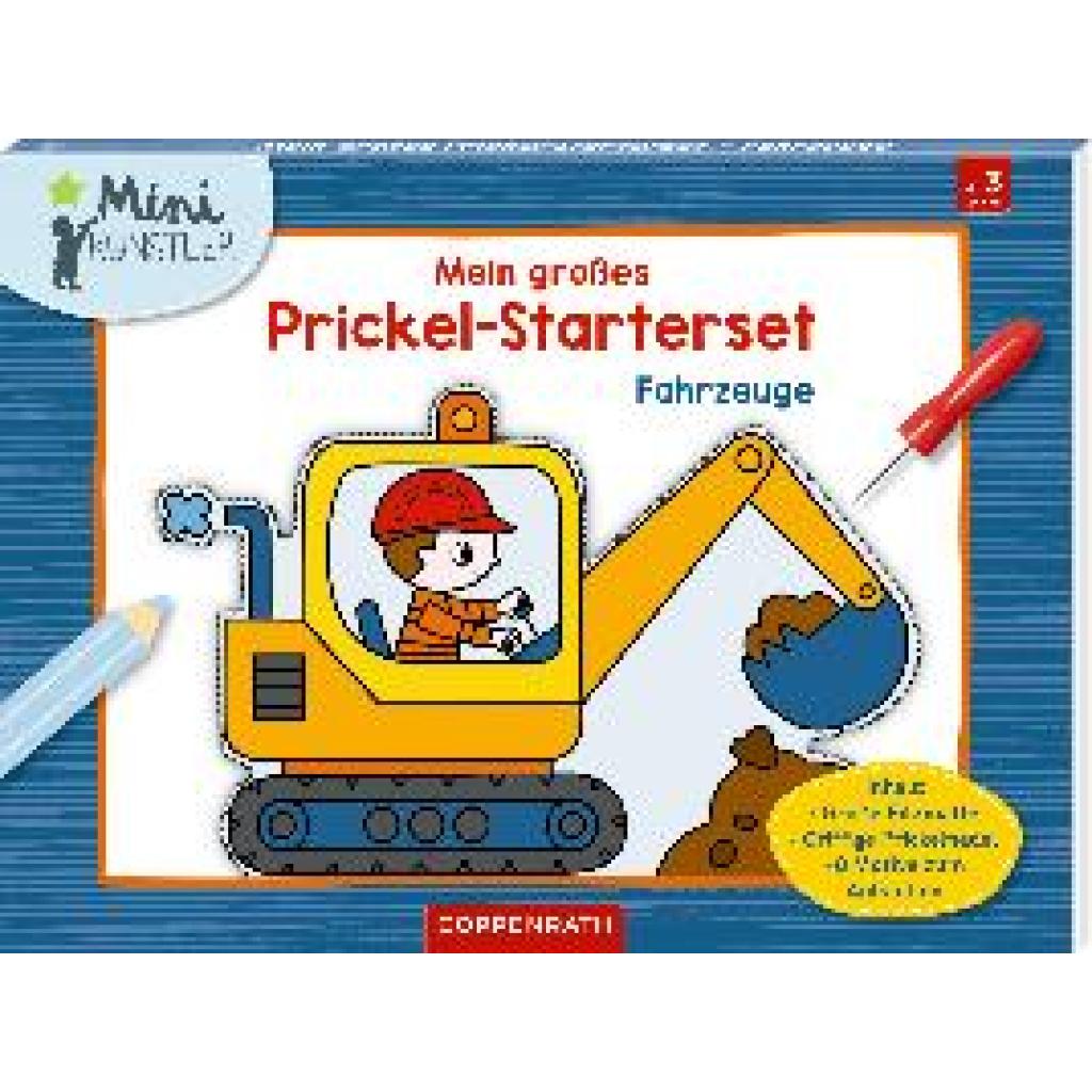 4050003956251 - Mein großes Prickel-Starterset Fahrzeuge