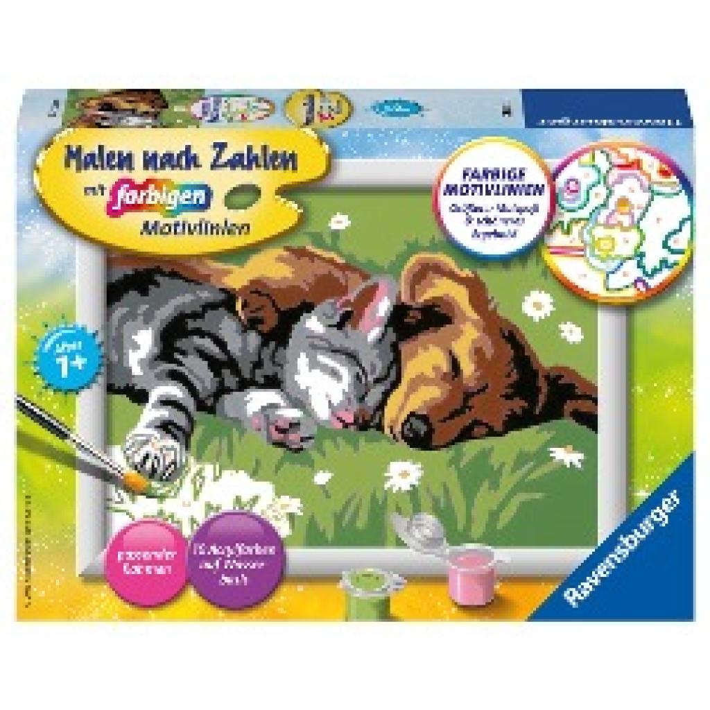 Tiefer Schlaf. Malen nach Zahlen® Serie E