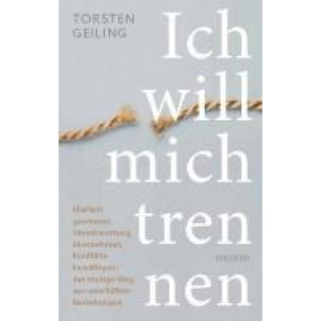 9783990603765 - Ich will mich trennen - Torsten Geiling Kartoniert (TB)