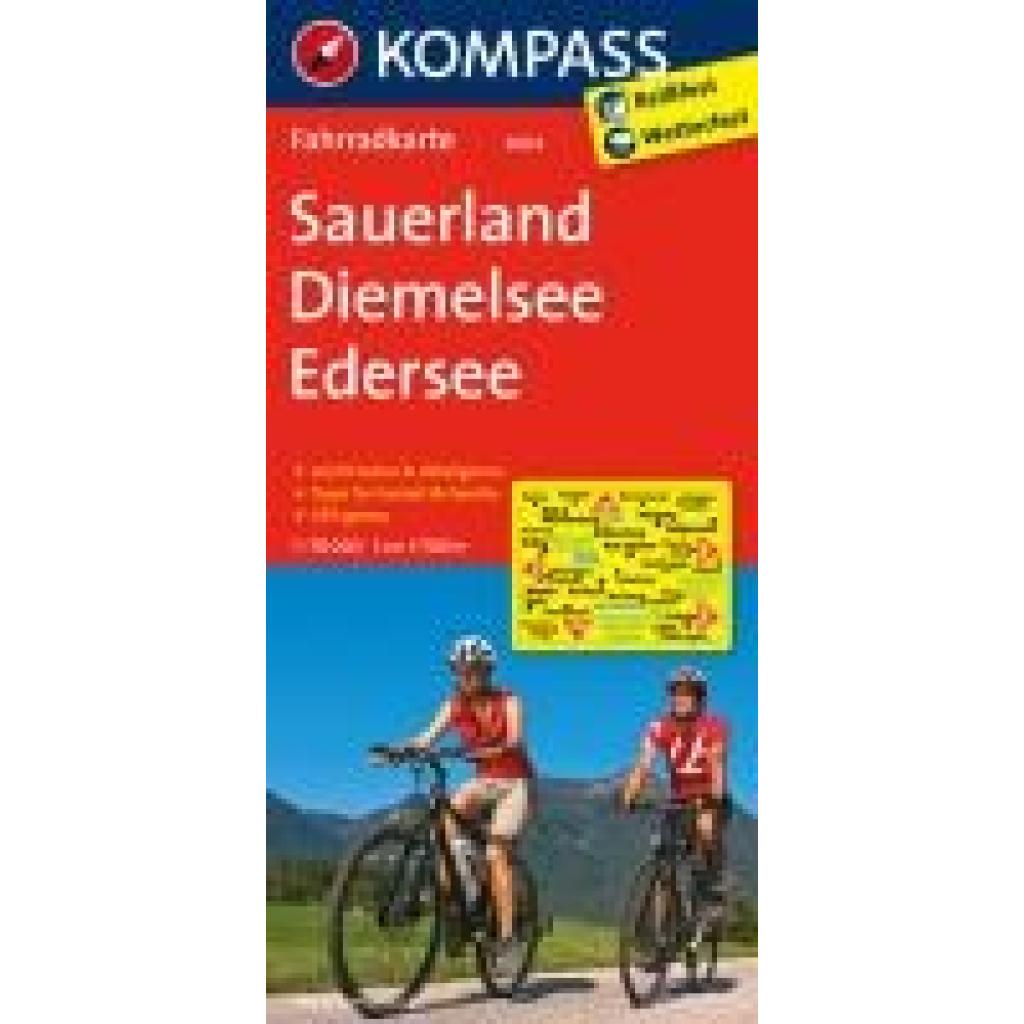 Sauerland - Diemelsee - Edersee 1 : 70 000