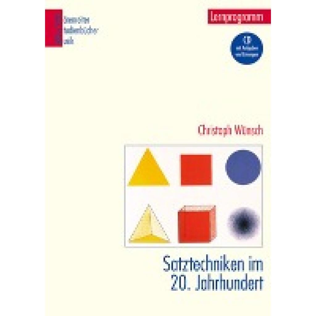 Wünsch, Christoph: Satztechniken im 20. Jahrhundert