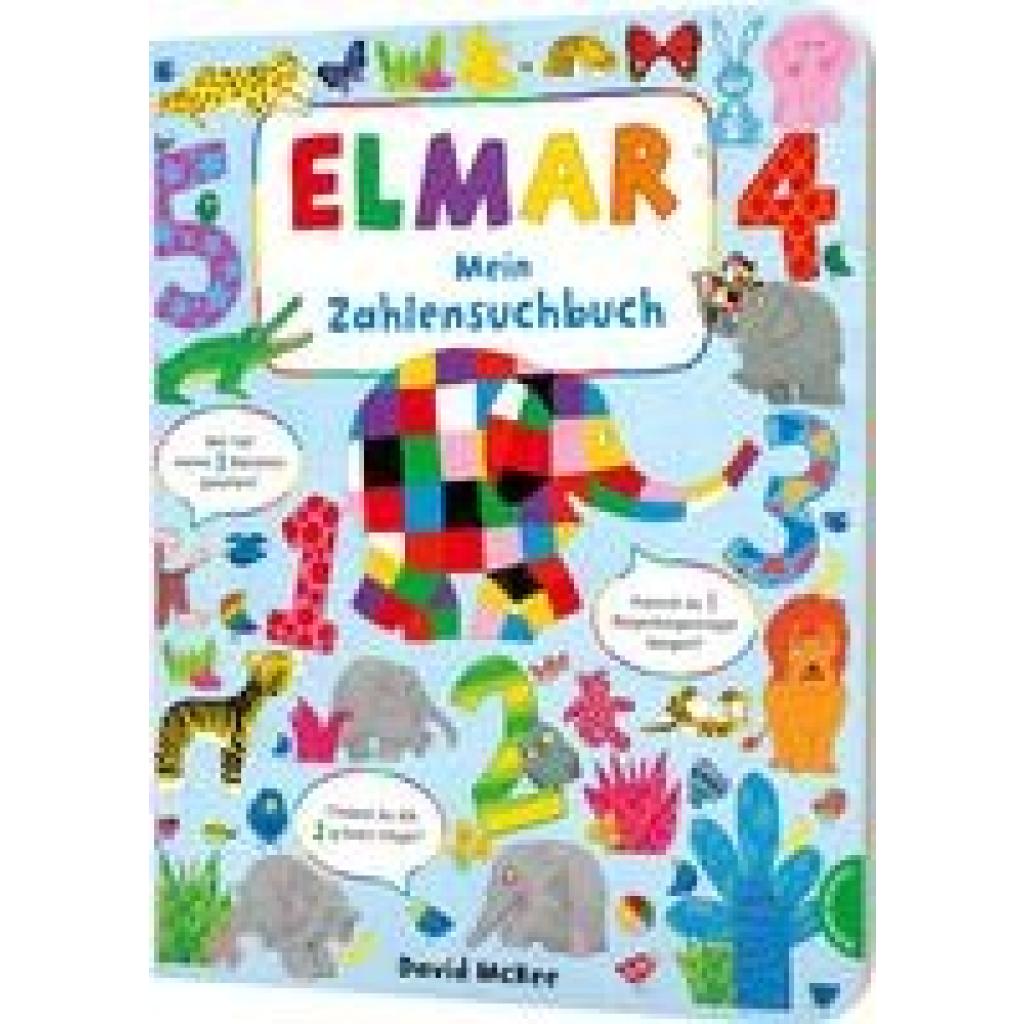 McKee, David: Elmar: Mein Zahlensuchbuch