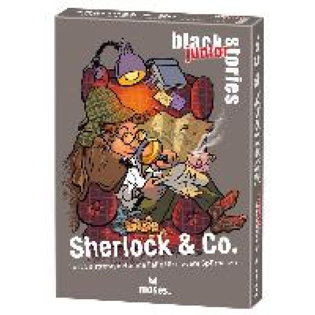 Harder, Corinna: black stories junior Sherlock & Co.