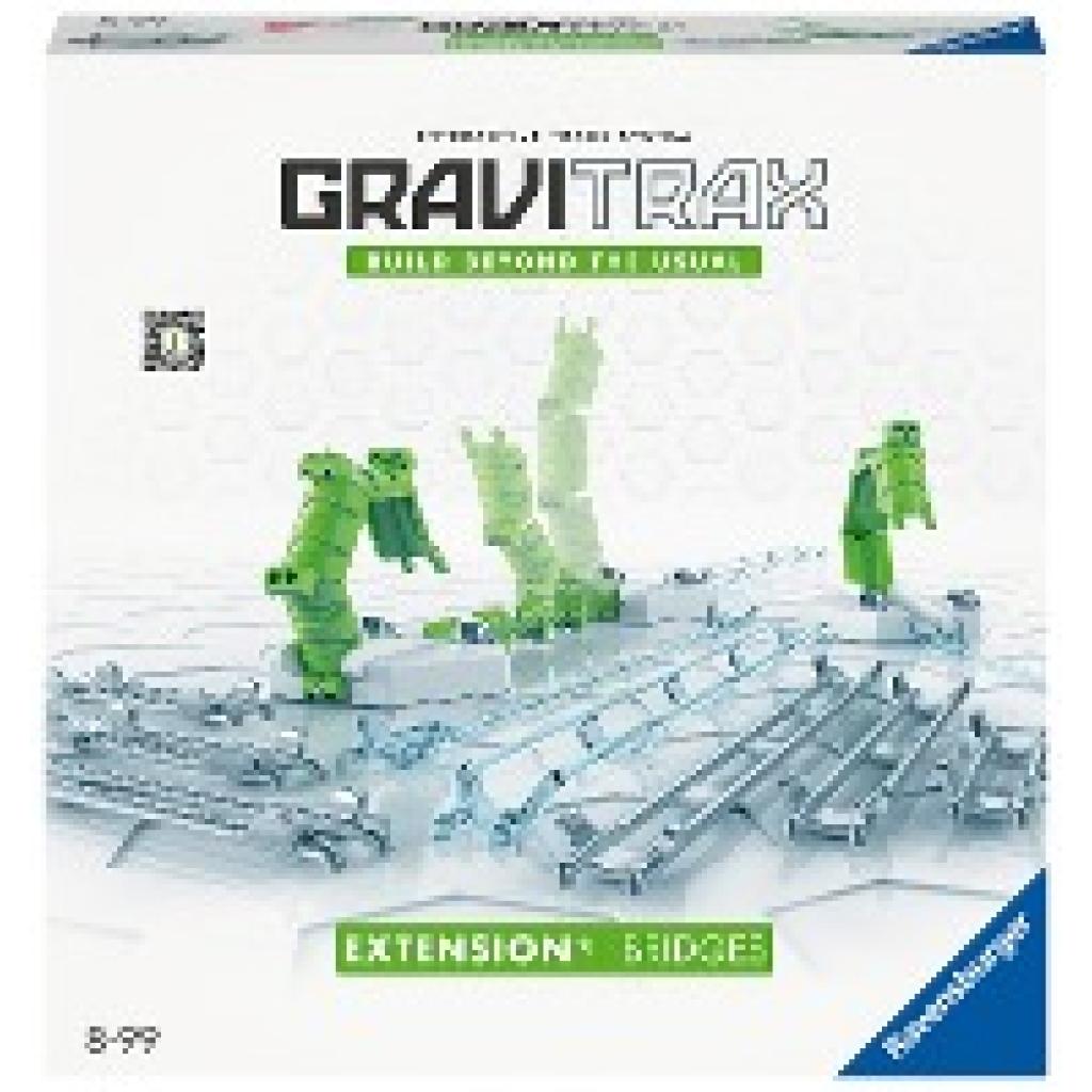 Ravensburger GraviTrax Extension Bridges - Zubehör für das Kugelbahnsystem. Kombinierbar mit allen GraviTrax Produktlini