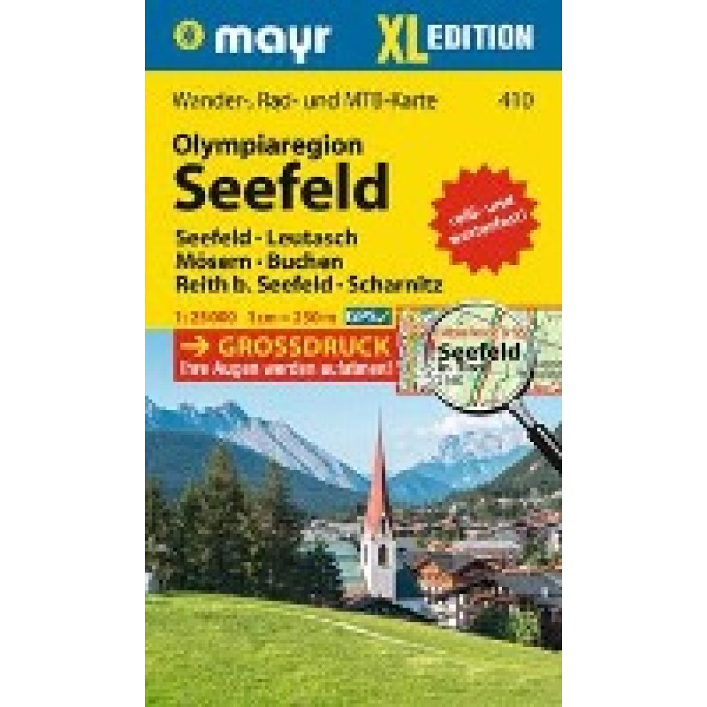 Mayr Wanderkarte Olympiaregion Seefeld XL 1:25.000