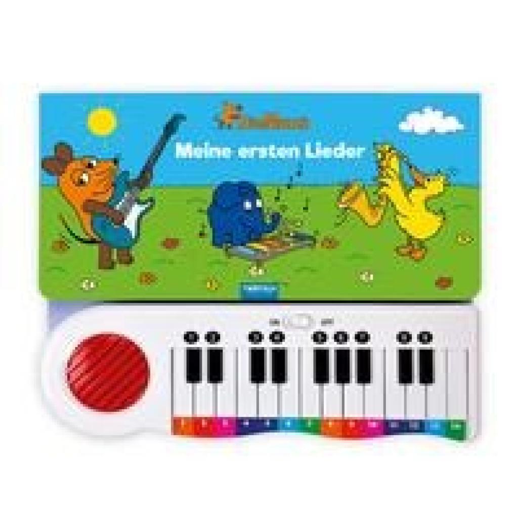 9783988021175 - Die Maus   Die Maus Klavierbuch Meine ersten Lieder Soundbuch Liederbuch Pappband