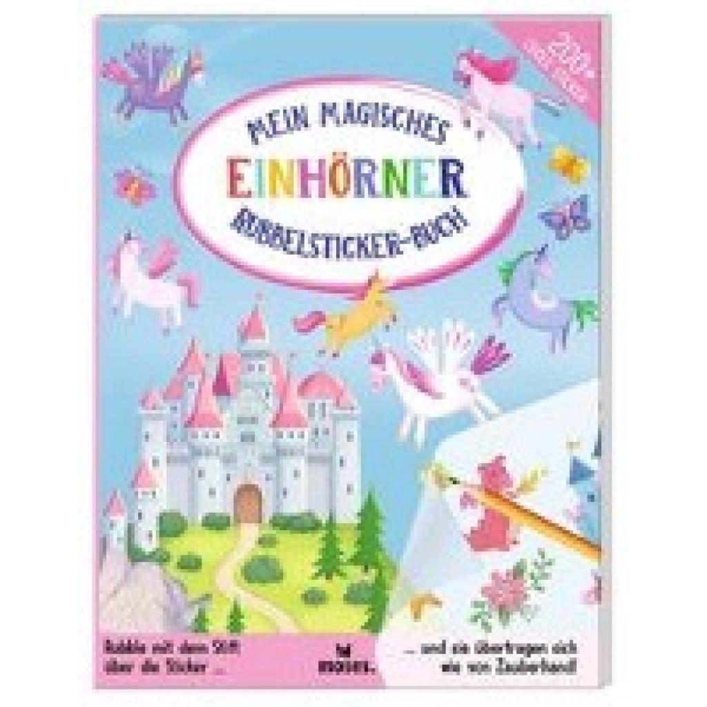 9783964552761 - Mein magisches Rubbelsticker-Buch Einhörner - Eve Robertson Taschenbuch