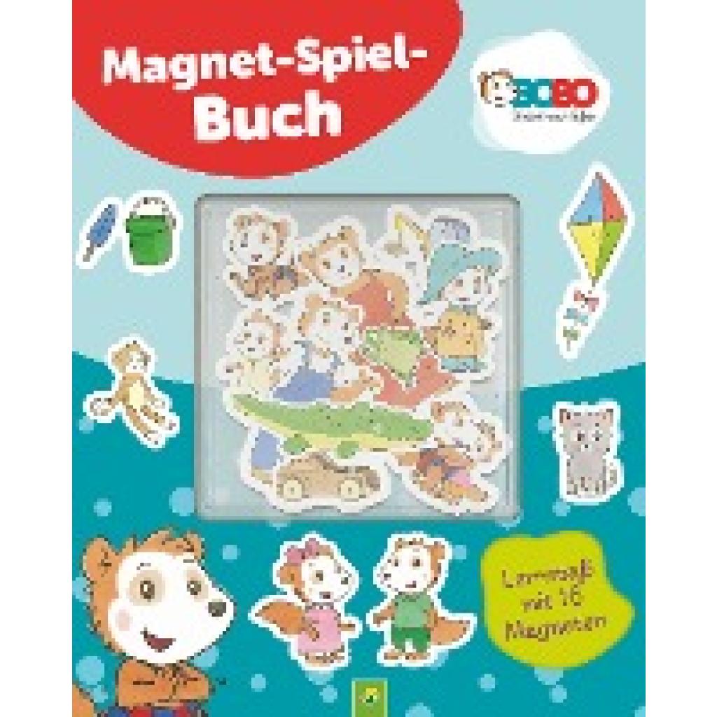 Bobo Siebenschläfer Magnet-Spiel-Buch