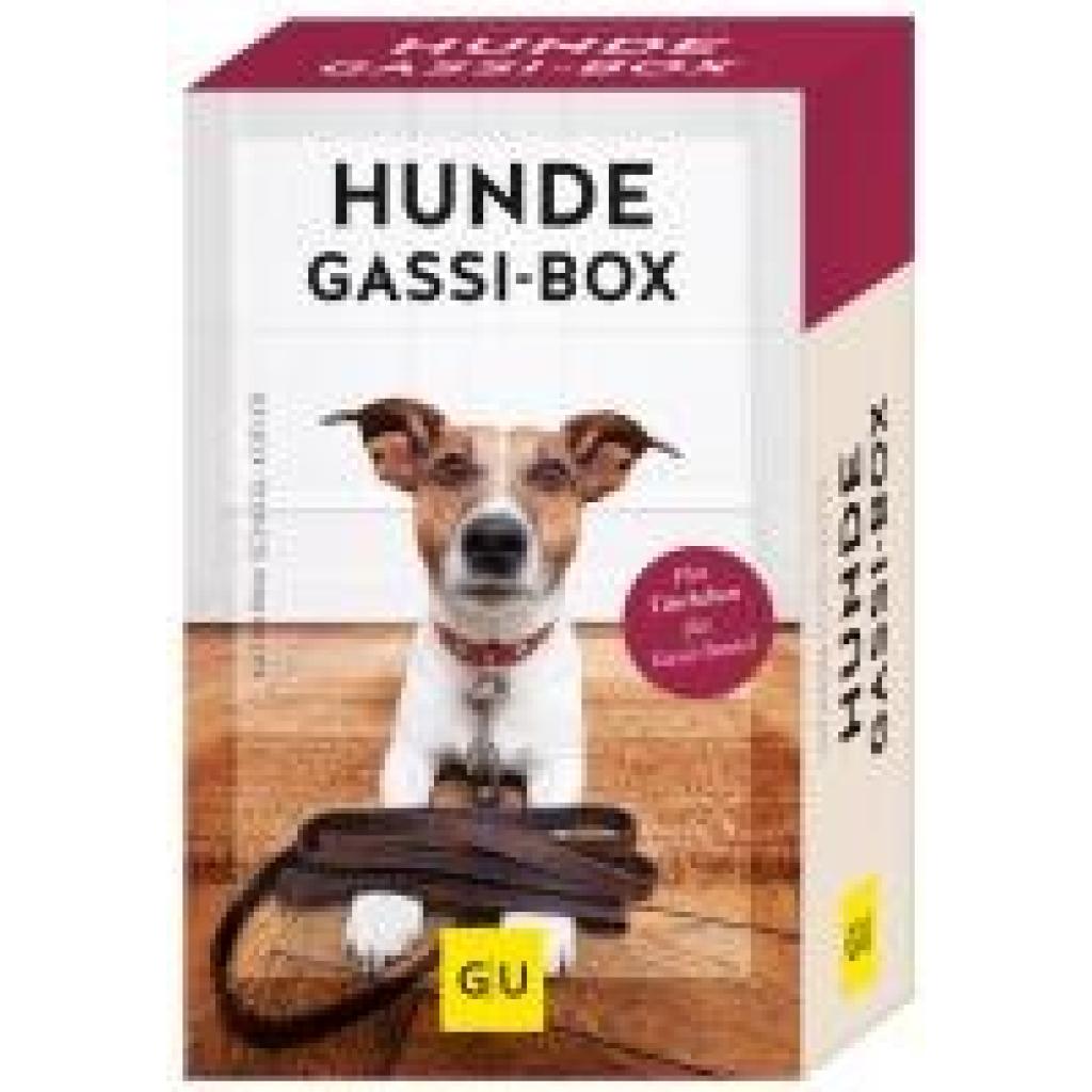 9783833872822 - GU Haus & Garten Tier-Box   Hunde-Gassi-Box Übungskarten + Begleitbuch - Katharina Schlegl-Kofler Gebunden