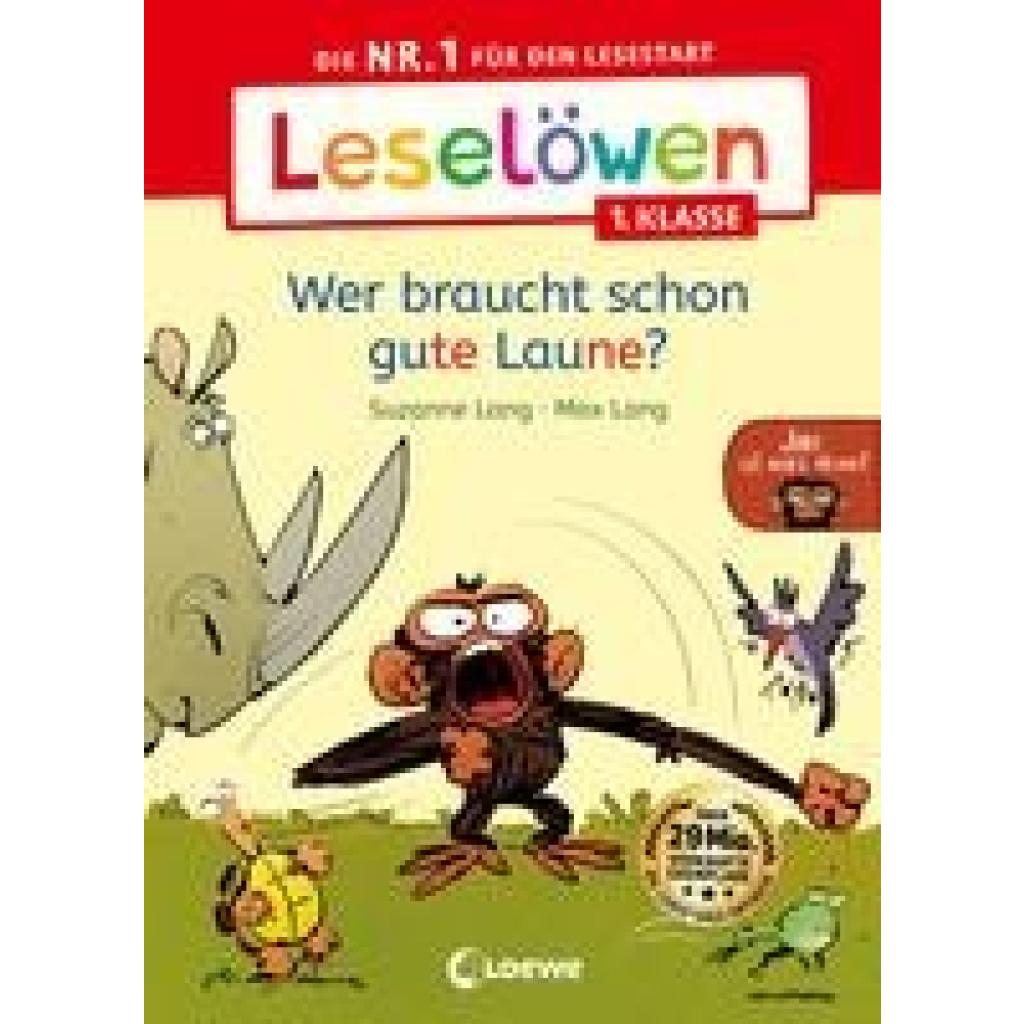 9783743213715 - Leselöwen 1 Klasse   Leselöwen 1 Klasse - Jim ist mies drauf - Wer braucht schon gute Laune? - Suzanne Lang Gebunden