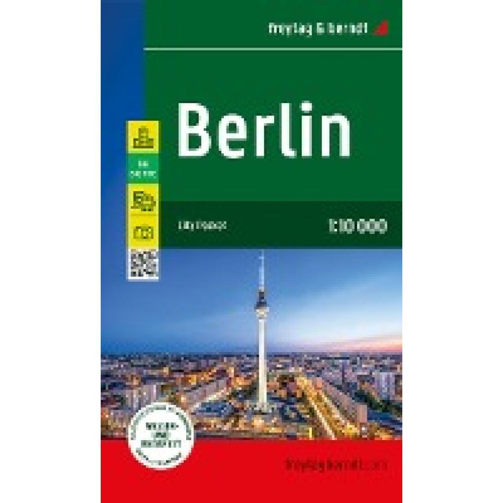 9783707922325 - Berlin Stadtplan 110000 freytag & berndt Karte (im Sinne von Landkarte)