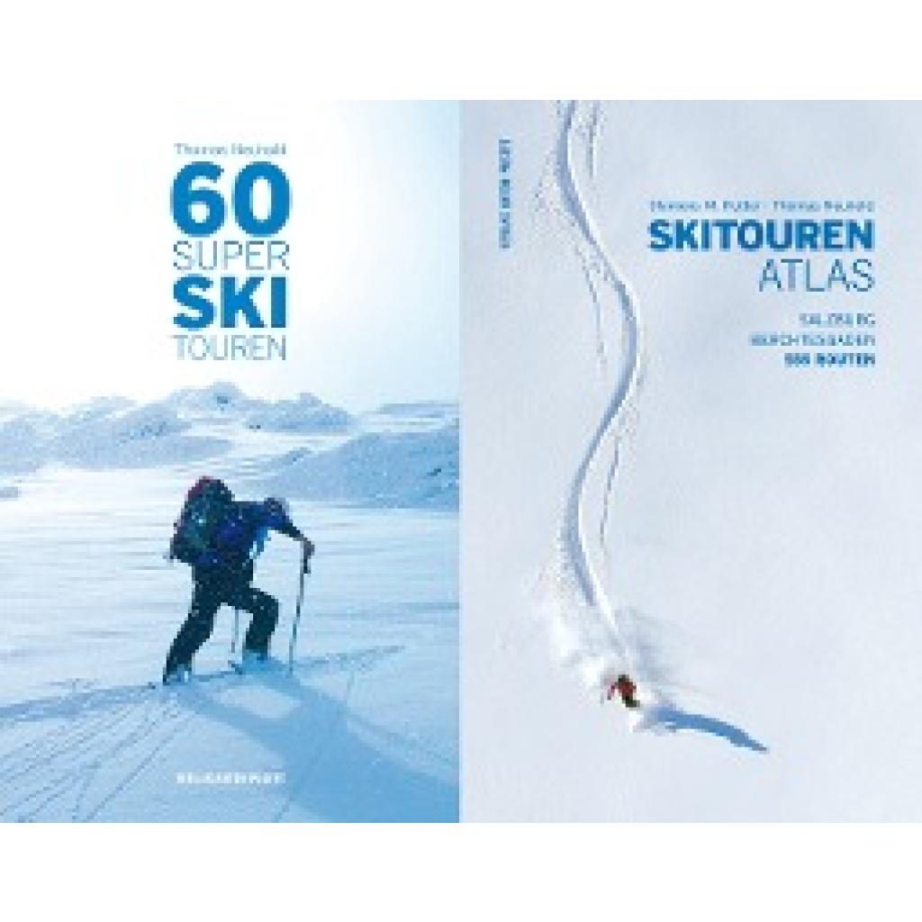 Neuhold, Thomas: 60 Super Skitouren + Skitourenatlas (Kombipaket)