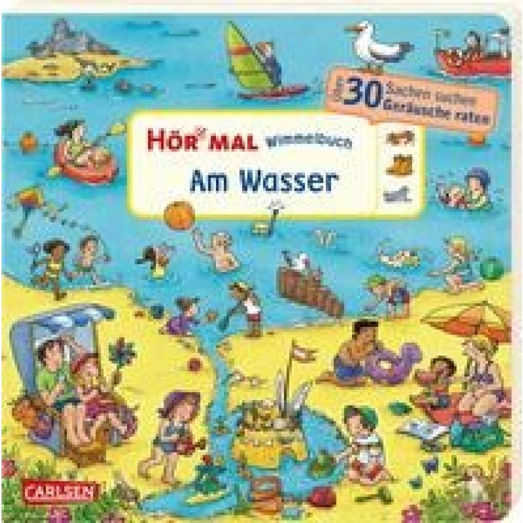 Hofmann, Julia: Hör mal (Soundbuch): Wimmelbuch: Am Wasser