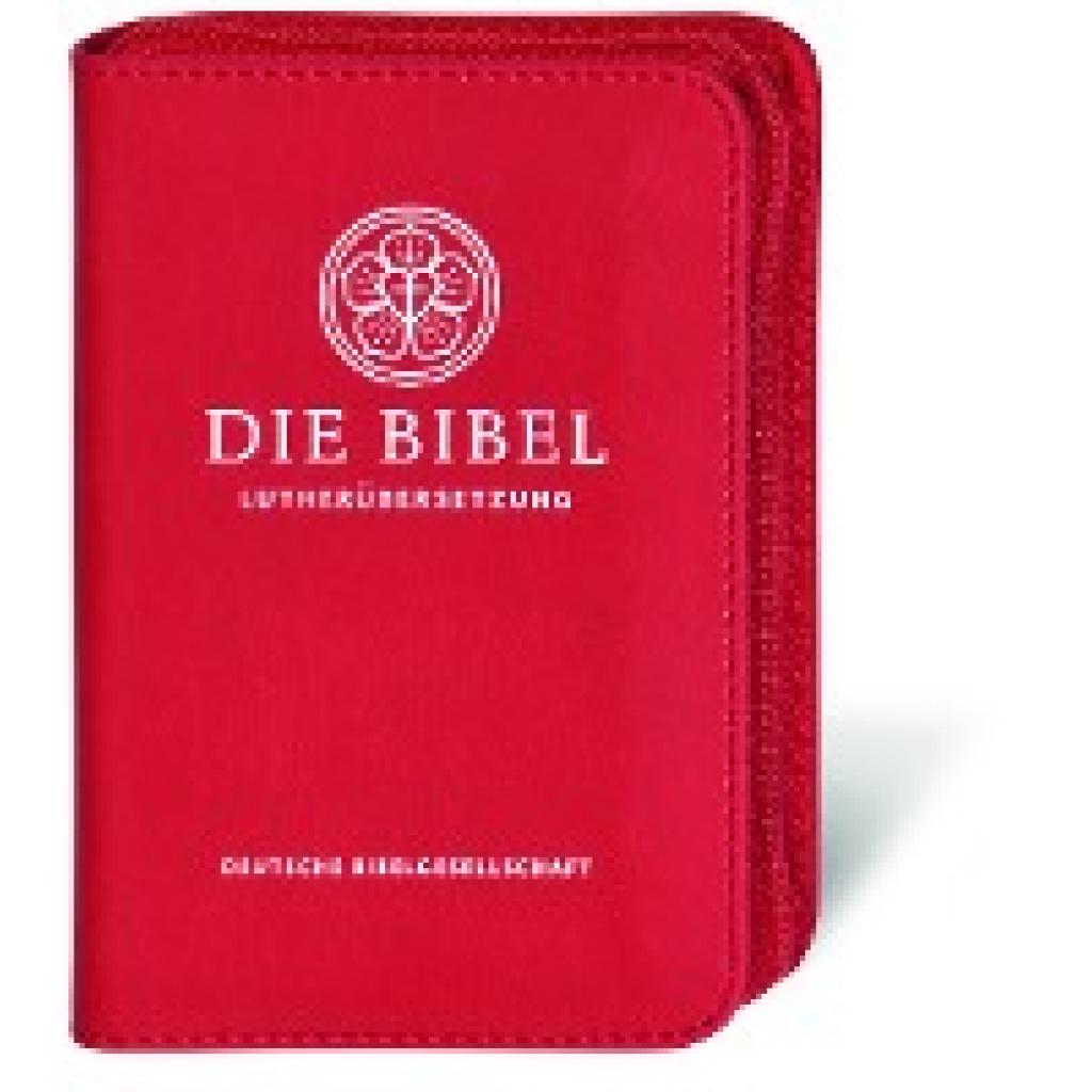 9783438033727 - Die Bibel Lutherübersetzung revidiert 2017 - Senfkornausgabe mit Reißverschluss Leder