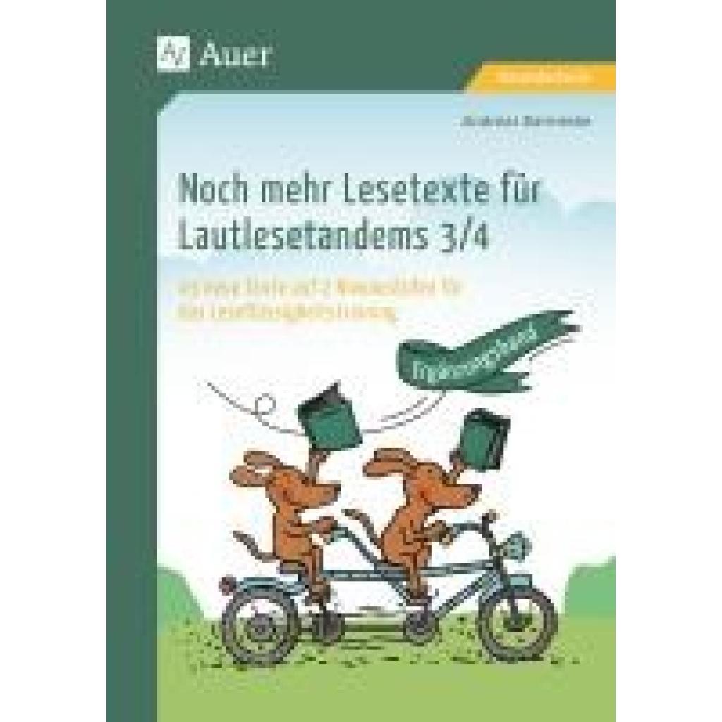 9783403089889 - Barnieske Andreas Noch mehr Lesetexte für Lautlesetandems 3-4