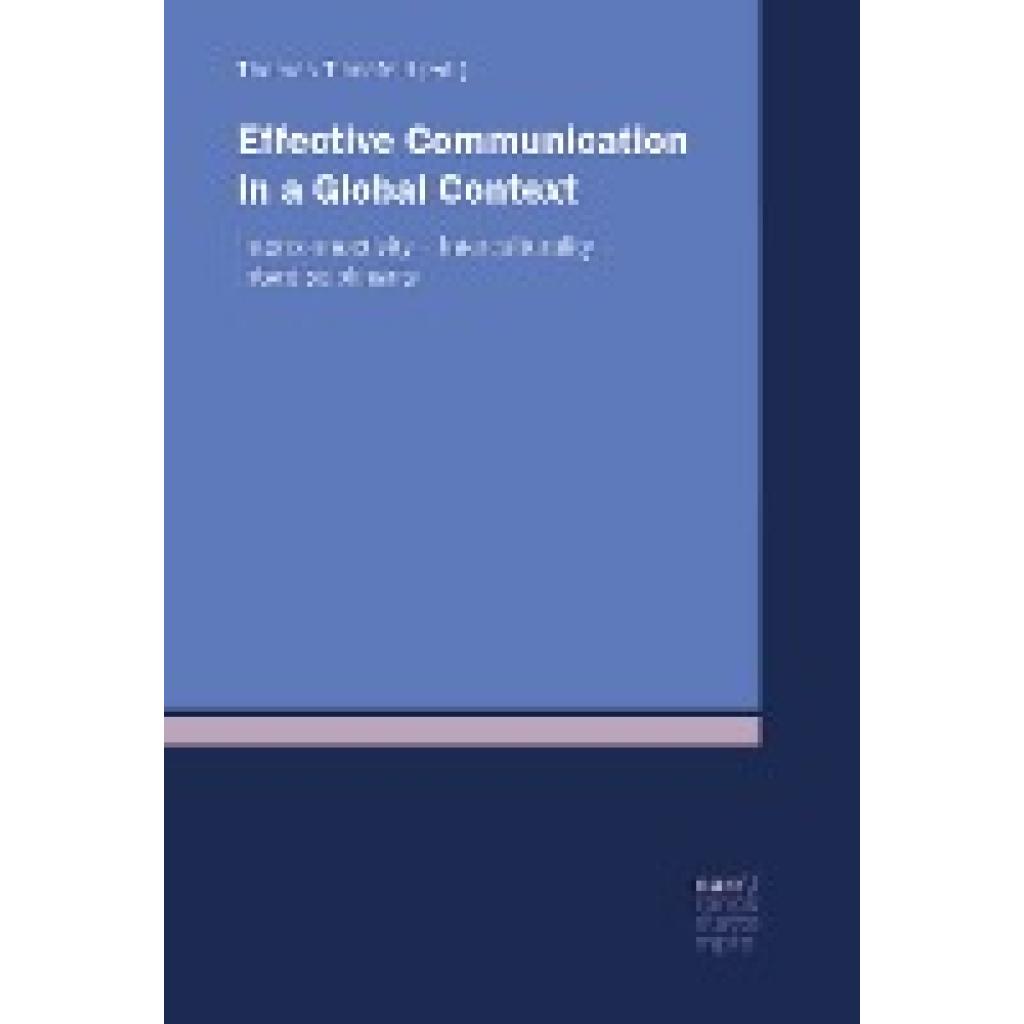 9783381123117 - Effective Communication in a Global Context 9783381123117 - Effective Communication in a Global Context
