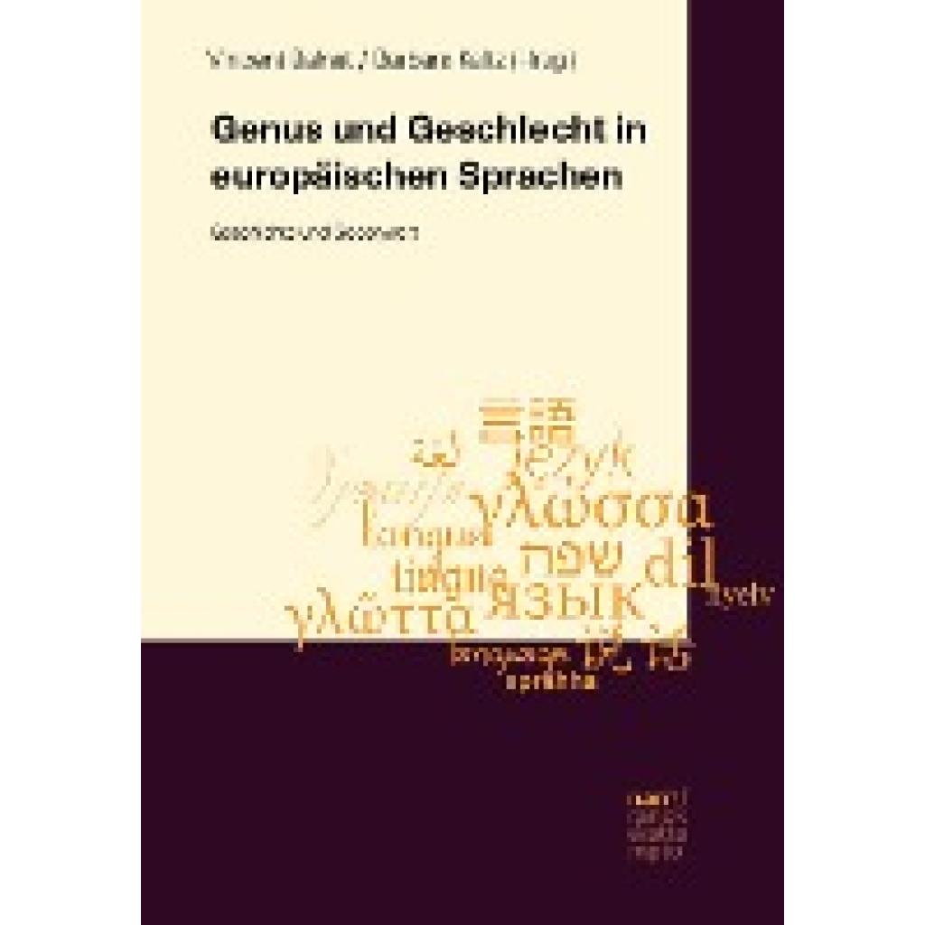9783381123018 - Genus und Geschlecht in europäischen Sprachen 9783381123018 - Genus und Geschlecht in europäischen Sprachen