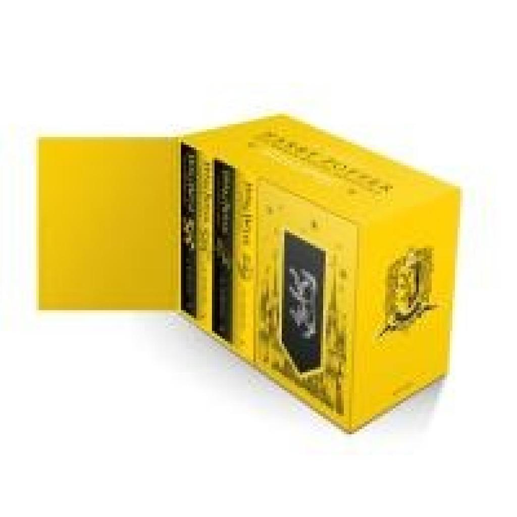 9781526624567 - Harry Potter Hufflepuff House Editions Hardback Box Set m Buch m Buch m Buch m Buch m Buch m Buch m Buch 7 Teile - JK Rowling Gebunden