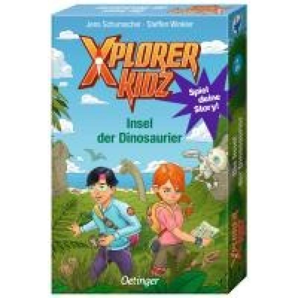 Schumacher, Jens: Xplorer Kidz. Insel der Dinosaurier