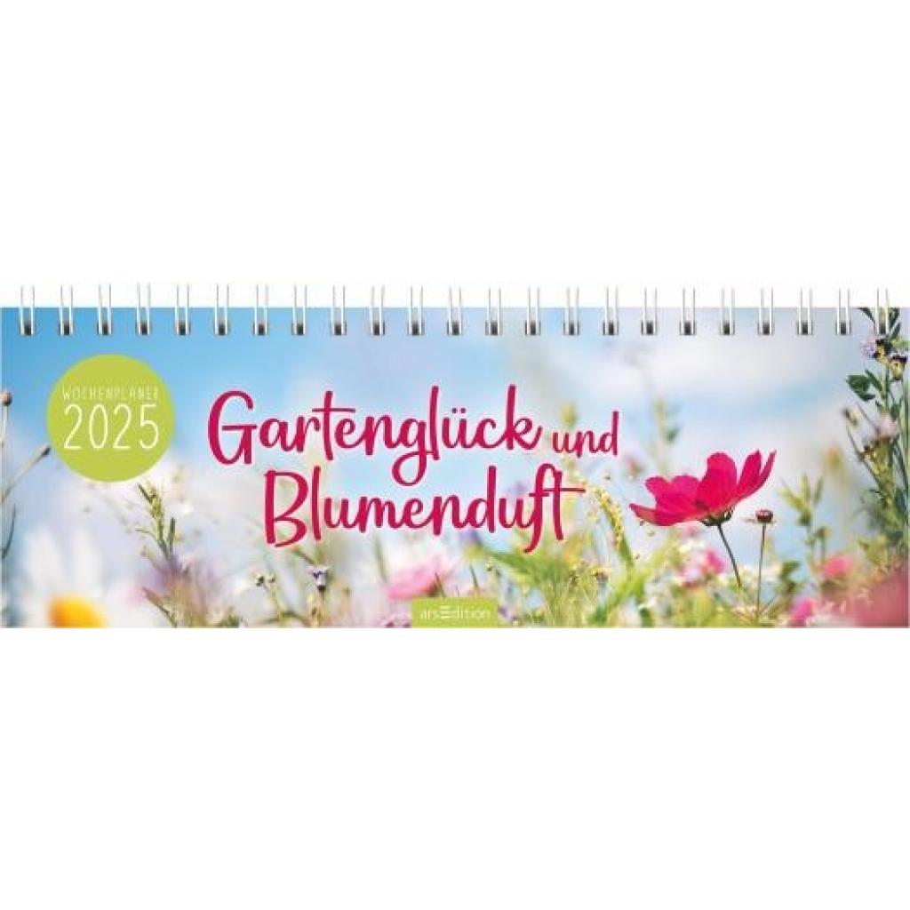 Tischkalender Gartenglück und Blumenduft 2025