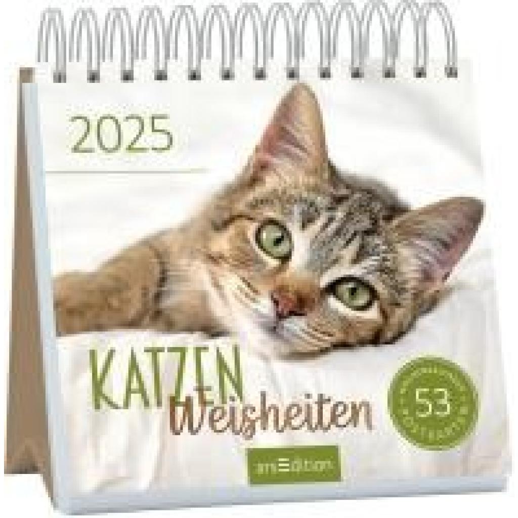 Postkartenkalender Katzenweisheiten 2025